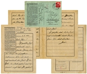 Dachau Concentration Camp Letter From 1940 & Envelope, Both on Dachau Stationery